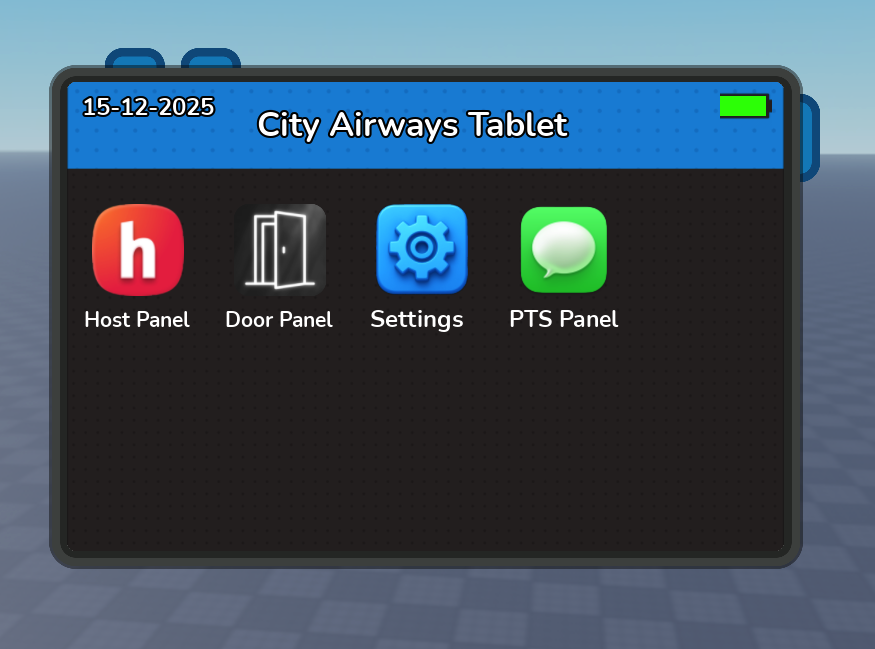 Tablet UI